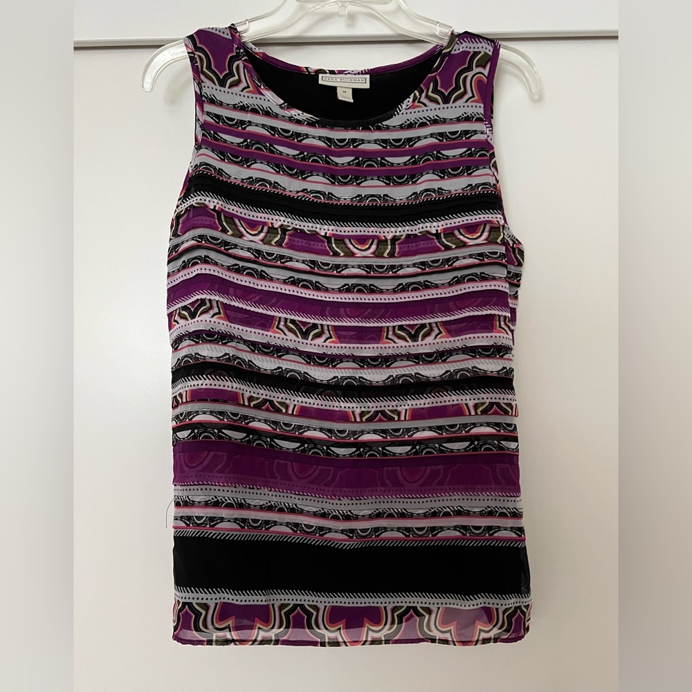 Dana Buchman Sleeveless Top Size M